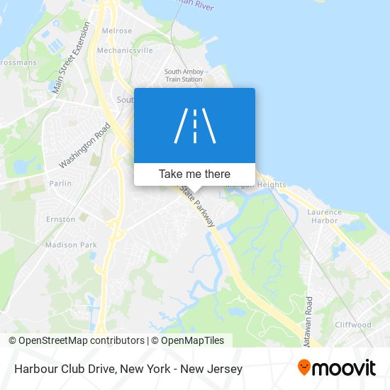 Harbour Club Drive map