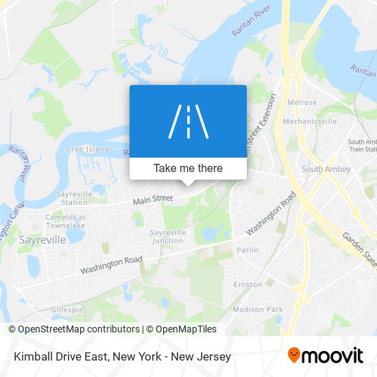 Mapa de Kimball Drive East