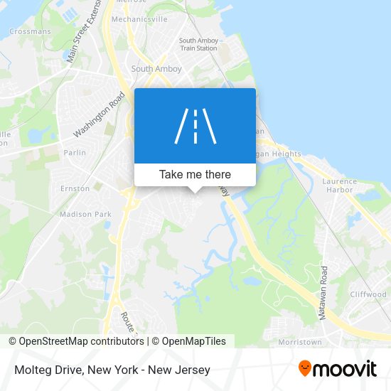 Mapa de Molteg Drive