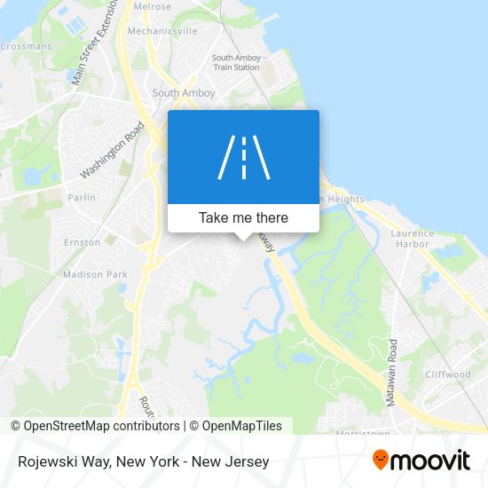 ¿Cómo llegar a Rojewski Way, Sayreville, Nj en Autobús, Tren o Metro?