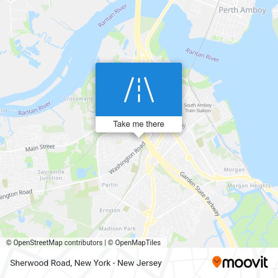 Mapa de Sherwood Road