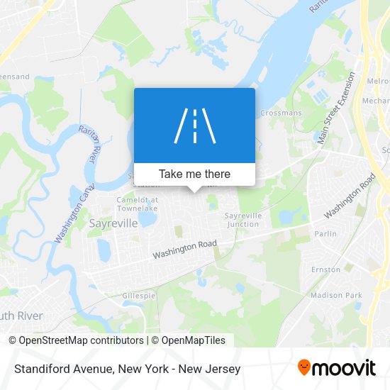 Mapa de Standiford Avenue