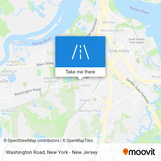 Washington Road map