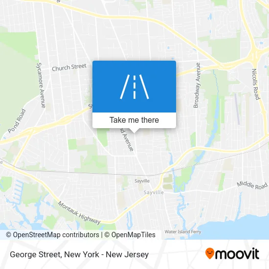 Mapa de George Street