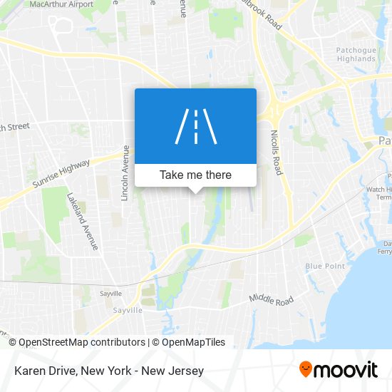 Karen Drive map