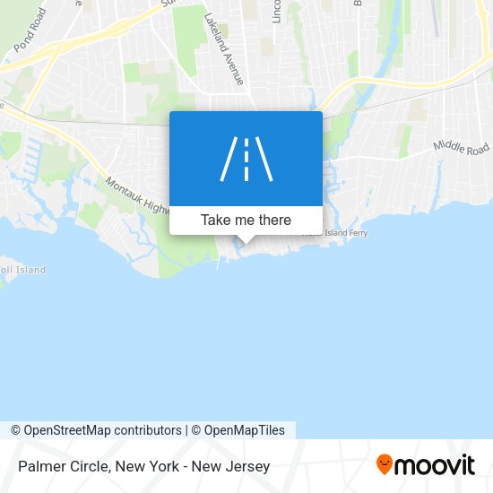 Mapa de Palmer Circle