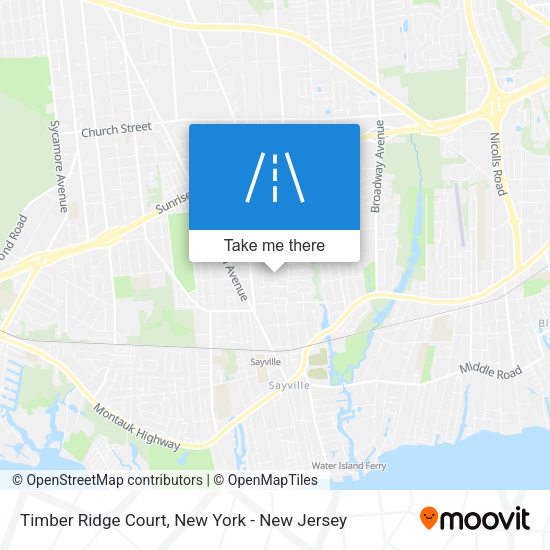 Mapa de Timber Ridge Court