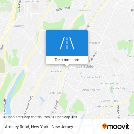 Ardsley Road map