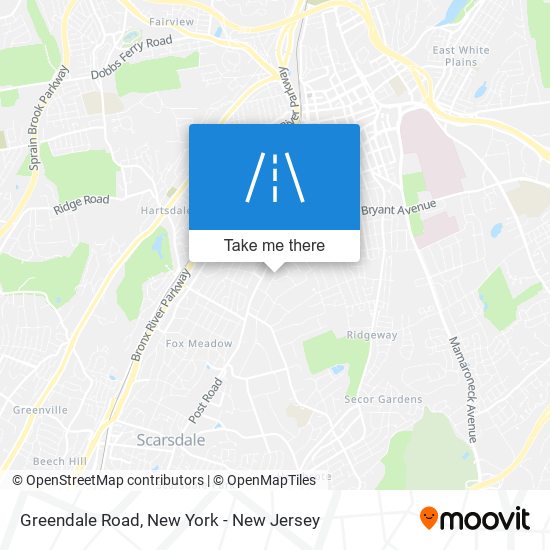 Mapa de Greendale Road