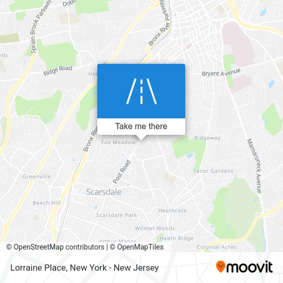 Mapa de Lorraine Place