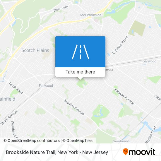 Mapa de Brookside Nature Trail