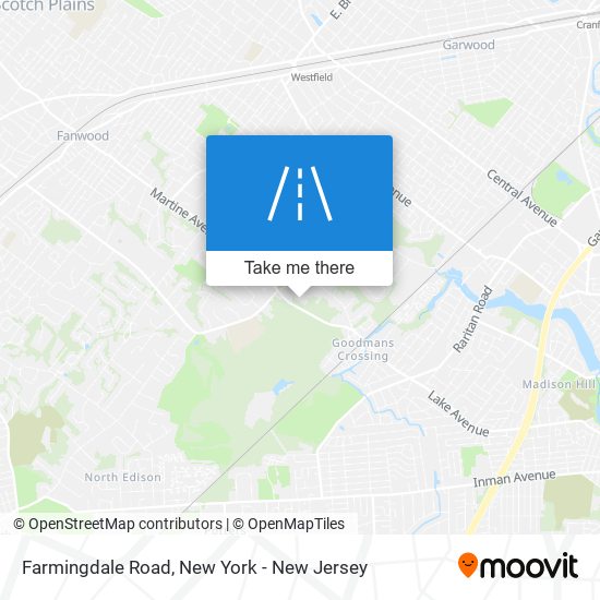 Farmingdale Road map