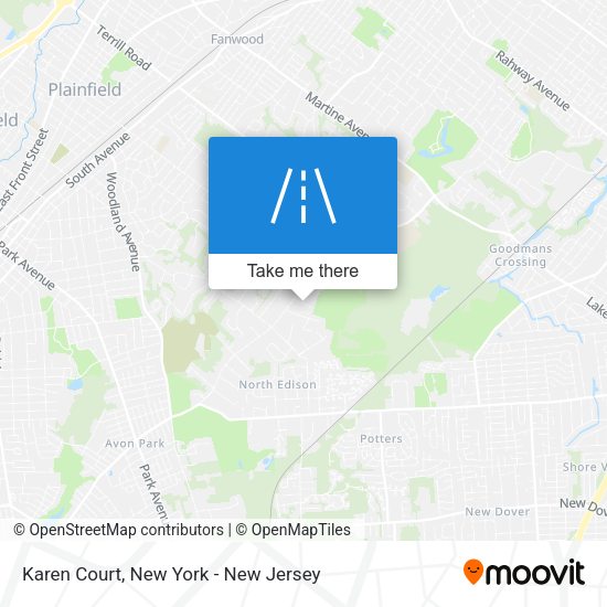 Mapa de Karen Court