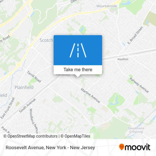 Roosevelt Avenue map