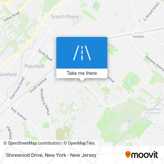 Mapa de Shirewood Drive