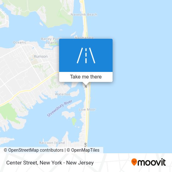 Center Street map