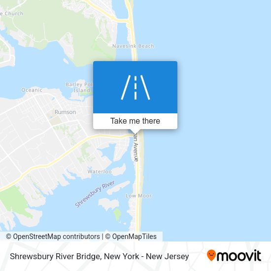 Mapa de Shrewsbury River Bridge