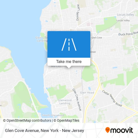 Mapa de Glen Cove Avenue