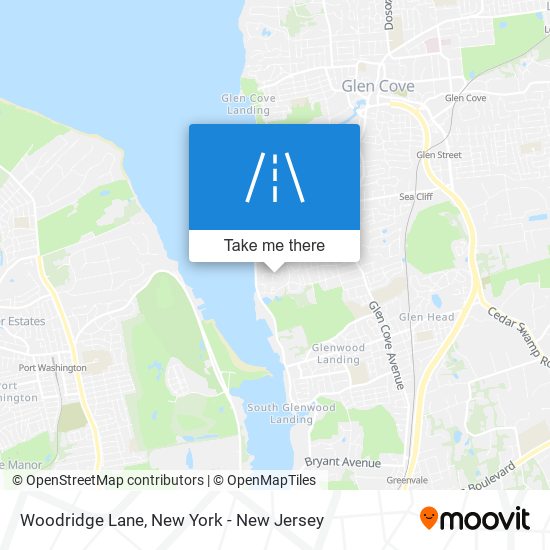 Woodridge Lane map