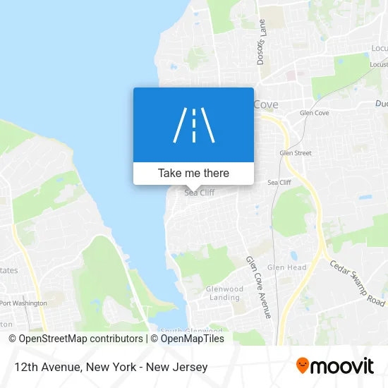12th Avenue map