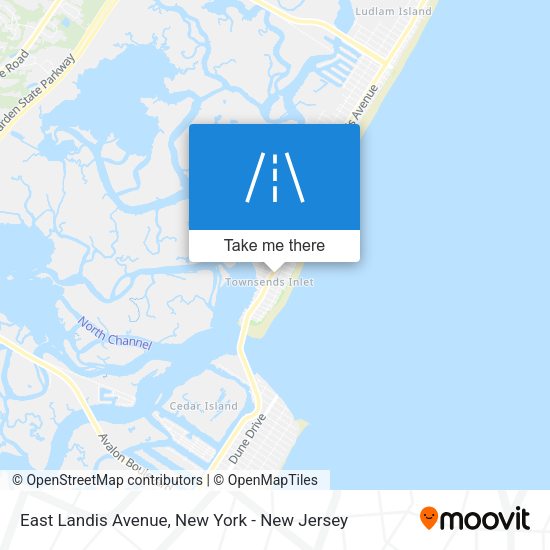 Mapa de East Landis Avenue