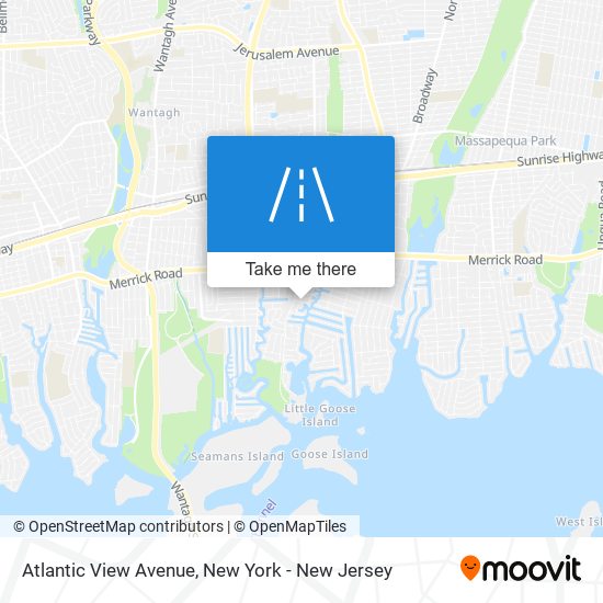 Mapa de Atlantic View Avenue