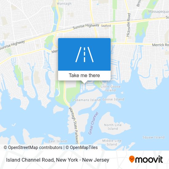 Mapa de Island Channel Road