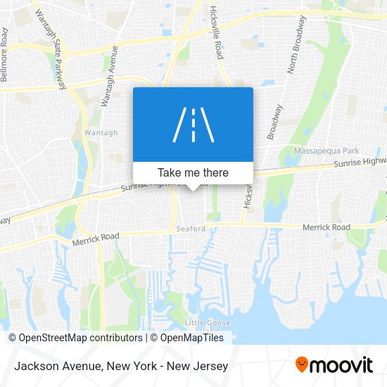 Mapa de Jackson Avenue