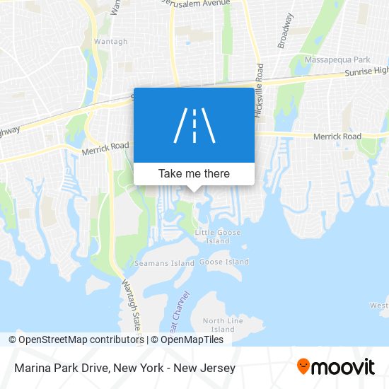 Marina Park Drive map