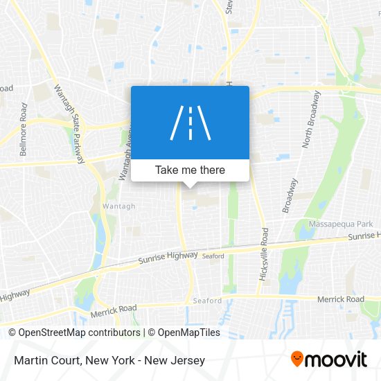 Mapa de Martin Court