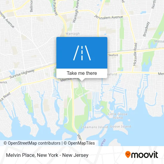 Melvin Place map