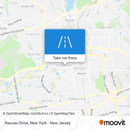 Nassau Drive map