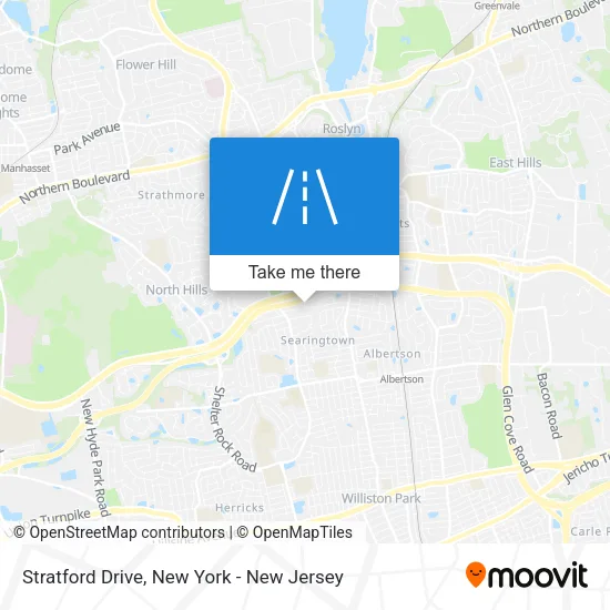 Stratford Drive map