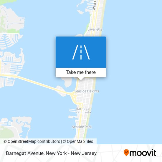 Barnegat Avenue map