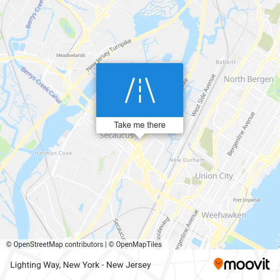 Lighting Way map