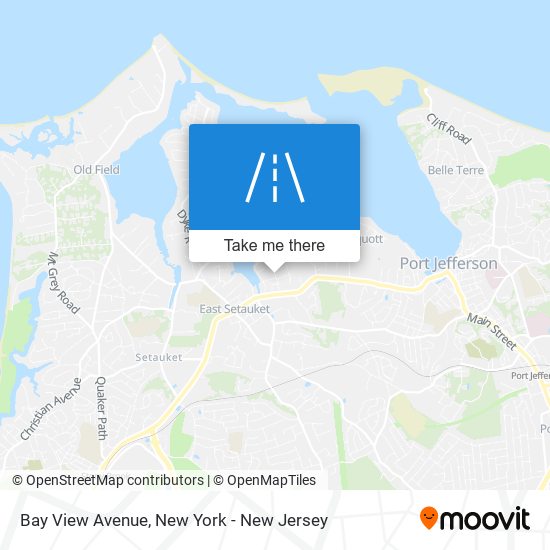 Mapa de Bay View Avenue