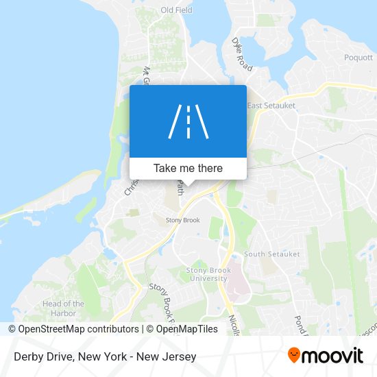 Derby Drive map