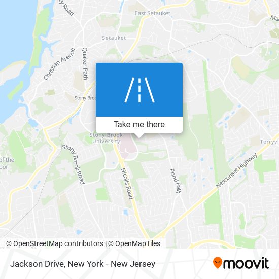 Jackson Drive map