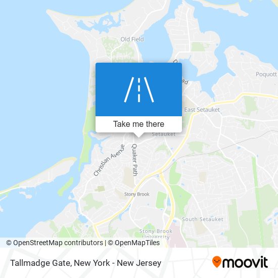 Tallmadge Gate map
