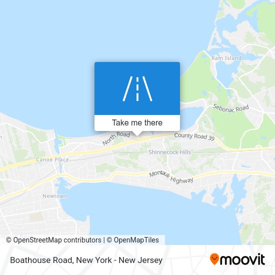 Mapa de Boathouse Road