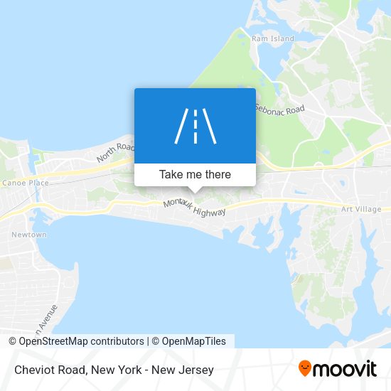 Mapa de Cheviot Road