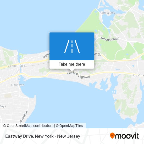 Mapa de Eastway Drive