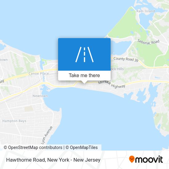 Mapa de Hawthorne Road