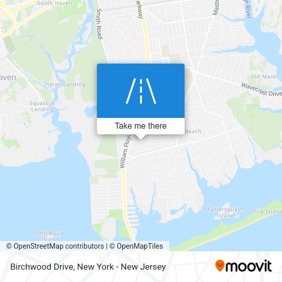 Mapa de Birchwood Drive
