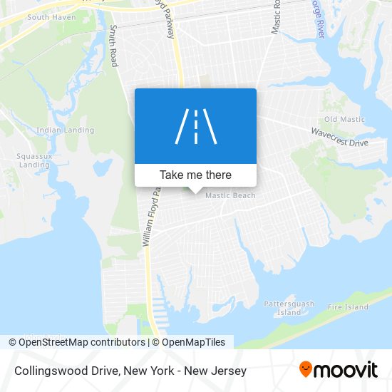 Mapa de Collingswood Drive