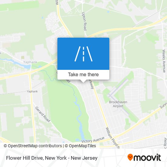 Flower Hill Drive map