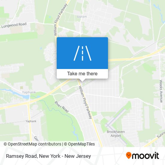 Ramsey Road map