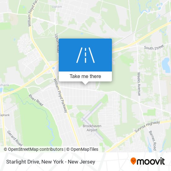 Mapa de Starlight Drive