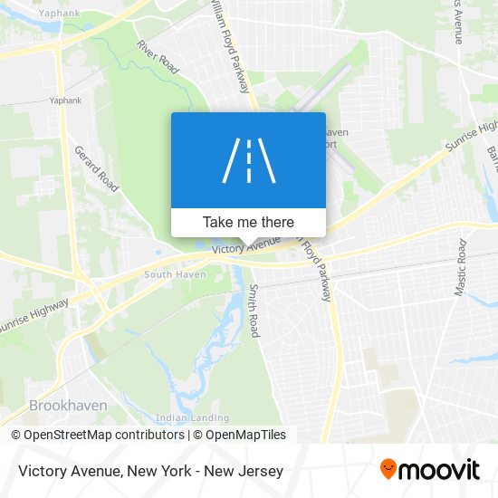 Victory Avenue map