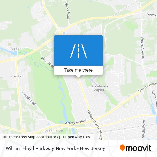 William Floyd Parkway map